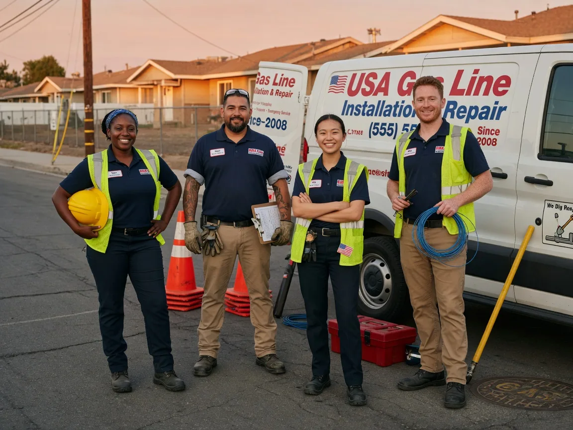 Gas Line Installation company in New Canton, VA